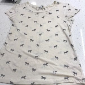 Shirt with Horses on it. XS